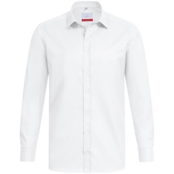 Greiff Modern with 37.5® Herren Hemd Langarm Kent Regular Weiß