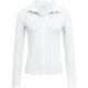 Greiff Corporate Wear Damen Shirtbluse Langarm Kragen V-Neck Regular Fit Baumwollmix Stretch OEKO TEX® Weiß