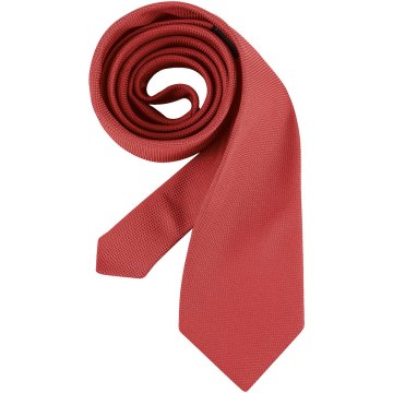 Greiff Corporate Wear Herren Krawatte Polyester OEKO TEX® Rot
