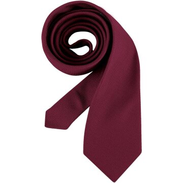 Greiff Corporate Wear Herren Krawatte Polyester OEKO TEX® Bordeaux