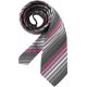 Greiff Corporate Wear Herren Krawatte Grau/Rosa gestreift Modell 6900