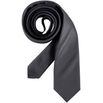 Greiff Corporate Wear Herren Krawatte Slimline 6cm OEKO TEX® Anthrazit