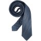 Greiff Corporate Wear Herren Krawatte Slimline 6cm OEKO TEX® Blau/Grau kariert