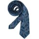 Greiff Corporate Wear Herren Krawatte Slimline 6cm OEKO TEX® Dunkelblau Paisley