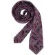 Greiff Corporate Wear Herren Krawatte Slimline 6cm OEKO TEX® Rot Beere Paisley