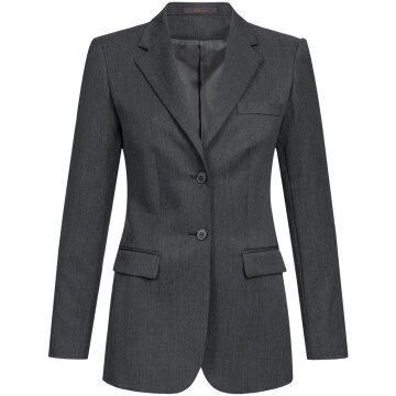 Greiff Corporate BASIC Damen Langblazer Regular-Fit Anthrazit 44