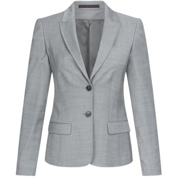 Greiff Modern WITH 37.5® Damen Business-Blazer Regular Hellgrau 36