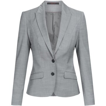 Greiff Modern WITH 37.5® Damen Business-Blazer Slim-Fit Hellgrau 32