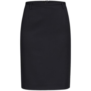 Greiff Corporate BASIC Damen Stiftrock Regular-Fit Schwarz 36