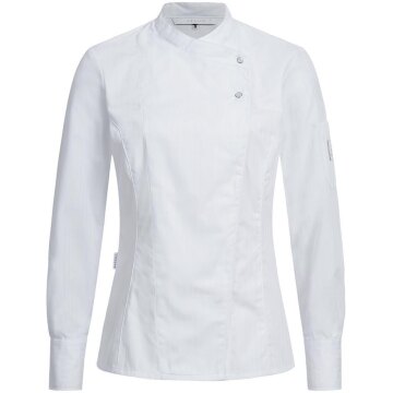 Greiff GASTRO MODA Damen Premium-Kochjacke Regular-Fit Weiß L