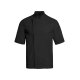 Greiff GASTRO Cuisine Herren Kochjacke Kurzarm Regular Schwarz M