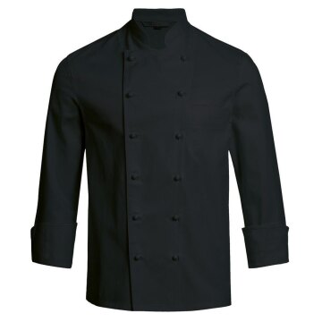 Greiff GASTRO MODA Cuisine Herren Kochjacke Regular-Fit Schwarz M