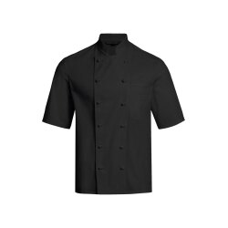 Greiff GASTRO MODA Cuisine Herren Kochjacke Kurzarm Schwarz M