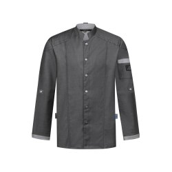 Greiff GASTRO-MODA Cuisine Herren Kochjacke Bikerstyle...