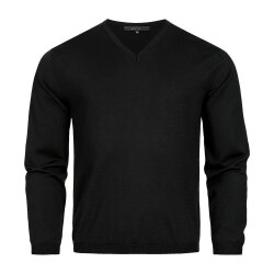 Greiff STRICK Herren Pullover Langarm V-Neck Regular-Fit...