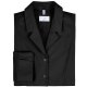 Greiff Corporate BASIC Damen Bluse 3/4 Kent Regular-Fit Schwarz 46