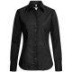 Greiff Corporate Bluse Damen BASIC Regular-Fit Schwarz 34