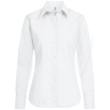 Greiff Corporate Bluse Damen BASIC Regular-Fit Weiß 40