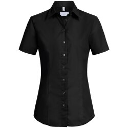 Greiff Corporate Bluse Damen BASIC Regular-Fit Schwarz 46