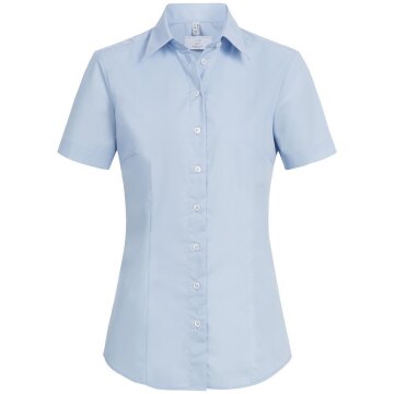 Greiff Corporate Bluse Damen BASIC Regular-Fit Hellblau 48