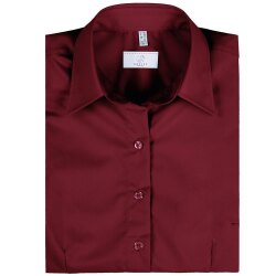 Greiff Corporate Bluse Damen BASIC Regular-Fit Bordeaux 46