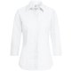 Greiff Corporate Wear BASIC Damen Business-Bluse 3/4-Arm Kentkragen Regular Fit Baumwollmix OEKO TEX® pflegeleicht Weiß 32