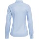 Greiff Modern with 37.5® Damen Bluse Langarm Kent Slim-Fit Hellblau 34