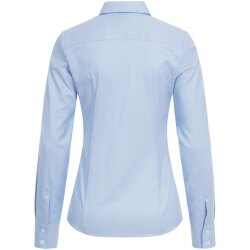 Greiff Modern with 37.5® Damen Bluse Langarm Kent Slim-Fit Hellblau 40