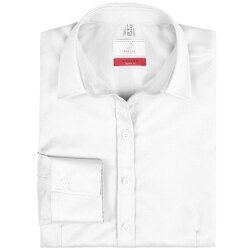 Greiff Modern with 37.5® Damen Bluse Langarm Kent Regular Fit Weiß 34