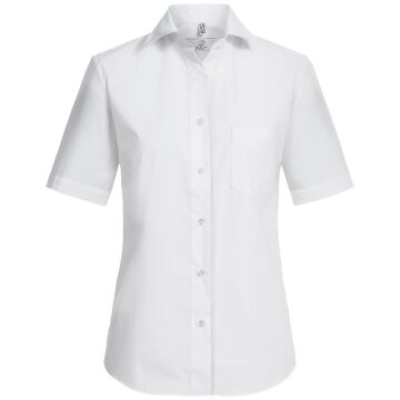 Greiff Corporate Bluse BASIC Damen Comfort Fit OEKO TEX® Weiß 46