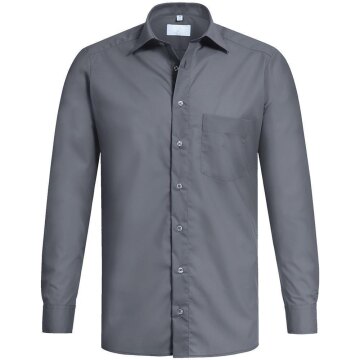 Greiff Corporate Hemd BASIC Herren OEKO TEX® Anthrazit 43/44