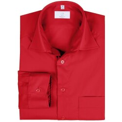 Greiff Corporate Hemd BASIC Herren Regular Fit OEKO TEX® Rot 39/40