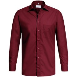 Greiff Corporate Hemd BASIC Herren OEKO TEX® Bordeaux...