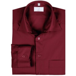 Greiff Corporate Hemd BASIC Herren OEKO TEX® Bordeaux 39/40
