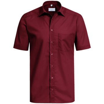 Greiff Corporate Hemd BASIC Herren OEKO TEX® Bordeaux 39/40