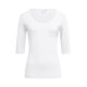 Greiff SHIRTS Damen Shirt 1/2-Arm Rundhals Regular Fit Weiß L