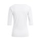 Greiff SHIRTS Damen Shirt 1/2-Arm Rundhals Regular Fit Weiß L