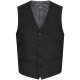 Greiff Corporate Herren Weste V-Ausschnitt Regular Fit Schwarz 48