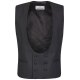 Wilvorst CLASSICs Herren Smokingweste V-Neck Classic-Fit Schwarz