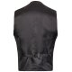 Wilvorst CLASSICs Herren Smokingweste V-Neck Classic-Fit Schwarz