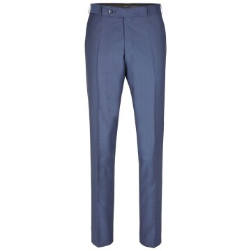 Wilvorst CLASSICs Herren Smokinghose Drop8 Blau
