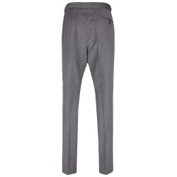 Wilvorst Herren Cut-Stresemannhose Modern-Fit Grau gestreift 94
