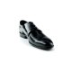 Prime Shoes Flexible Orlando Schn&uuml;rschuh Schwarz Black Hi- Shine aus feinstem Kalbsleder hochglanzpoliert Sacchetto