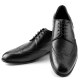 Prime Shoes LAKE CITY Herren Budapester Calf Black