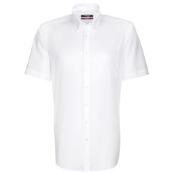 Seidensticker Herren Hemd Kurzarm Button-Down Regular...