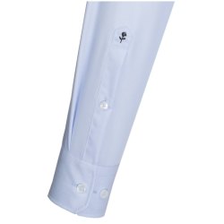 Seidensticker BUSINESS Herren Hemd Langarm Kent Shaped Hellblau