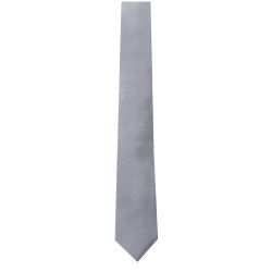 Seidensticker TIE Krawatte 7 cm schmale Form Seide Twill Öko-Tex Silber