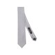 Seidensticker TIES Krawatte 7cm schmale-Form Seide Twill Silber