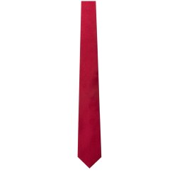 Seidensticker TIES Krawatte 7cm schmale-Form Seide Twill Rot