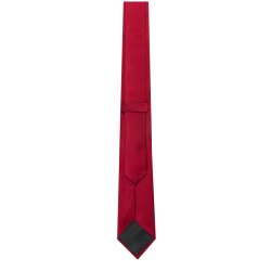 Seidensticker TIES Krawatte 7cm schmale-Form Seide Twill Rot